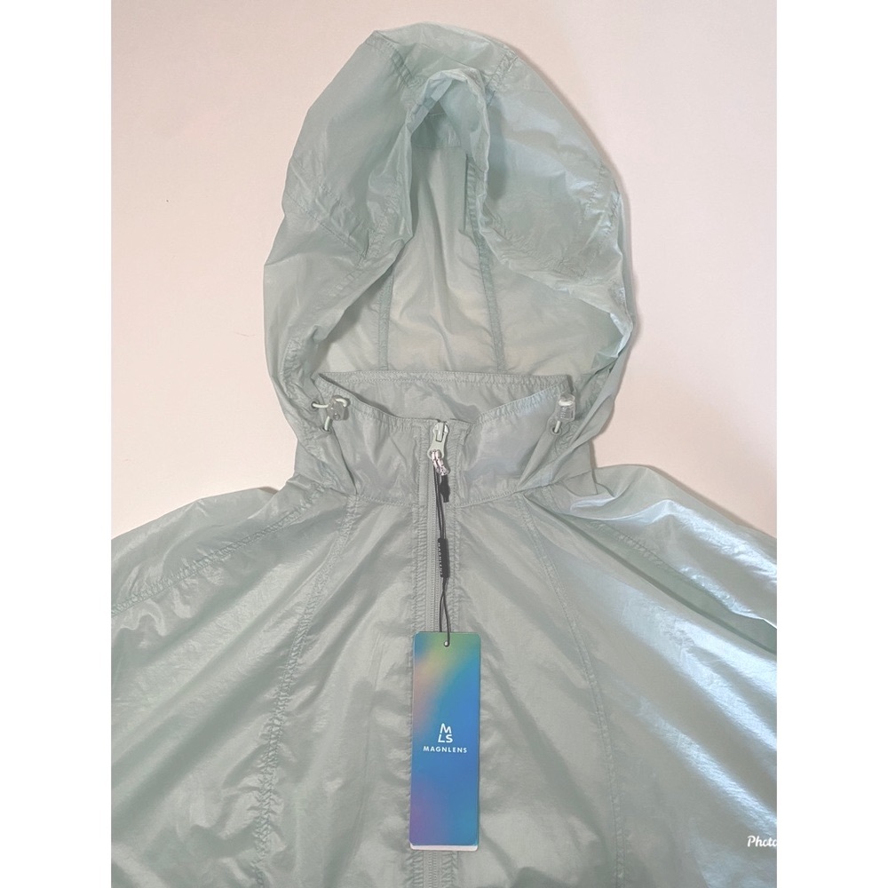MAGNLENS Light Blue Windbreaker Sz XS - Picture 8 of 11